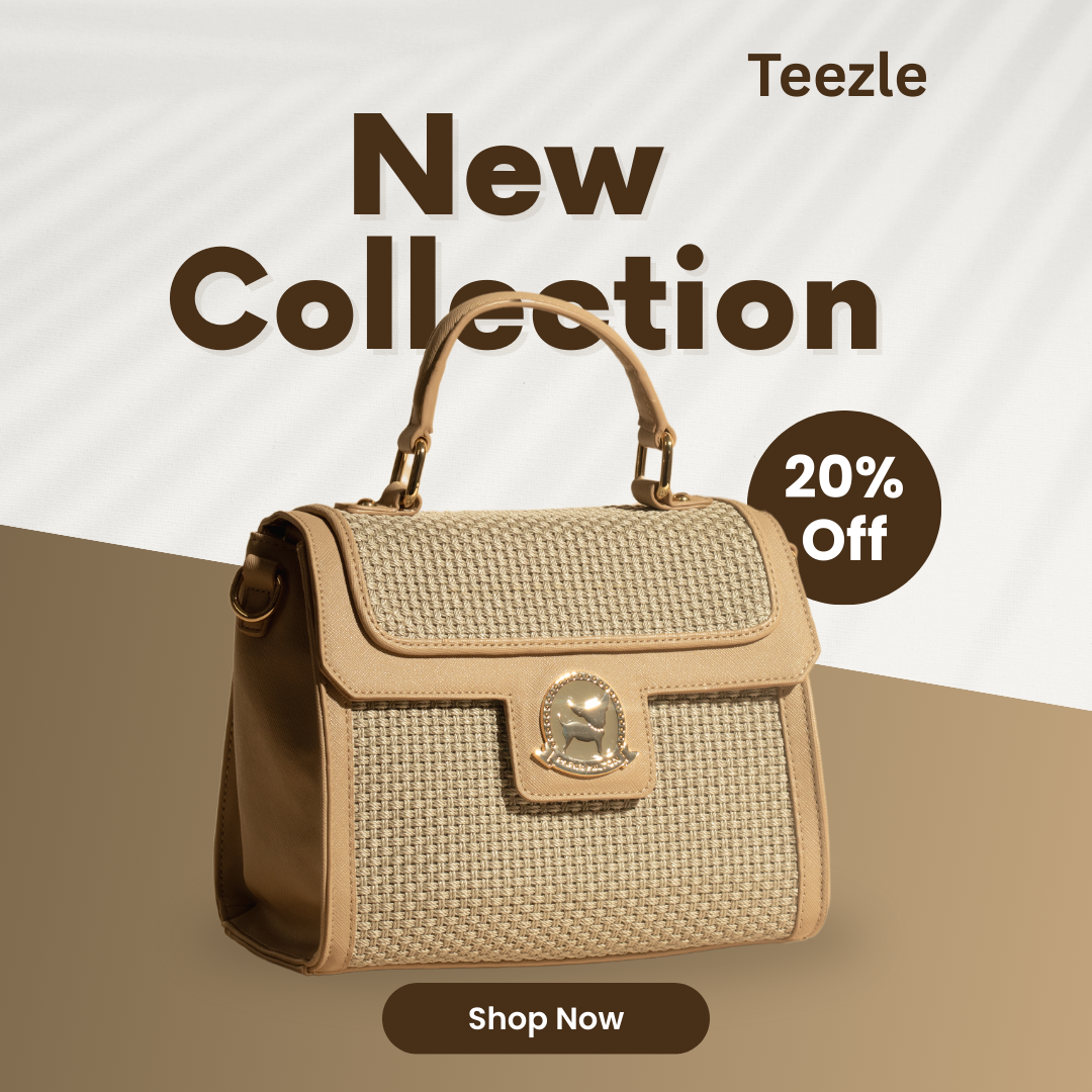 Brown Modern Minimalist Bag New Collection Instagram Post